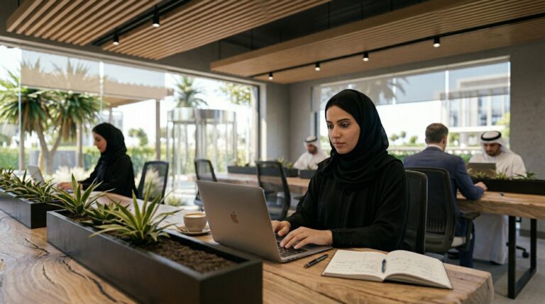 العمل من الحدائق