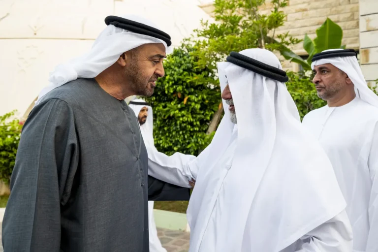 محمد بن زايد عزاء