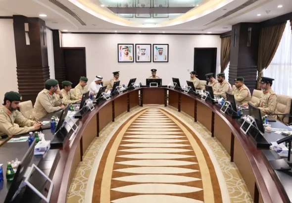 أحمد زعل يترأس الاجتماع الأول لمجلس التحول الرقمي والذكاء الاصطناعي في شرطة دبي -Ahmed Zaal Chairs I 1